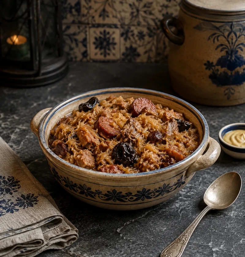 Bigos - Ragoût polonais au chou