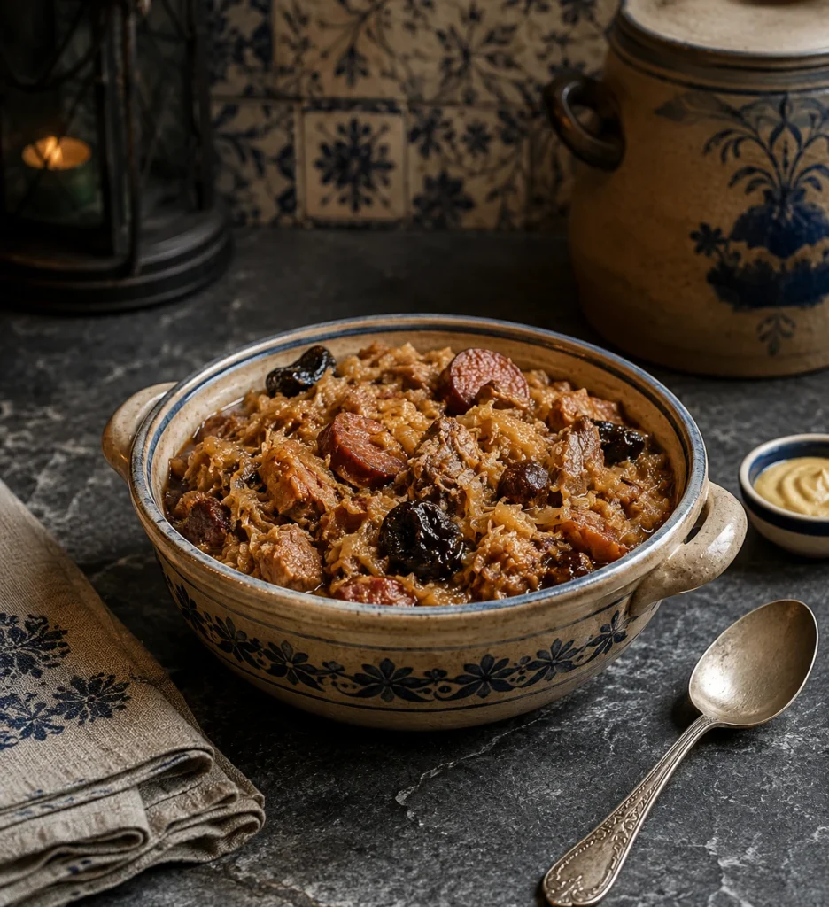 Bigos - Ragoût polonais au chou