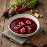 Bortsch Polonais : Soupe de betterave traditionnelle polonaise