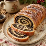 Makowiec ou Makotch : Roulé au pavot polonais